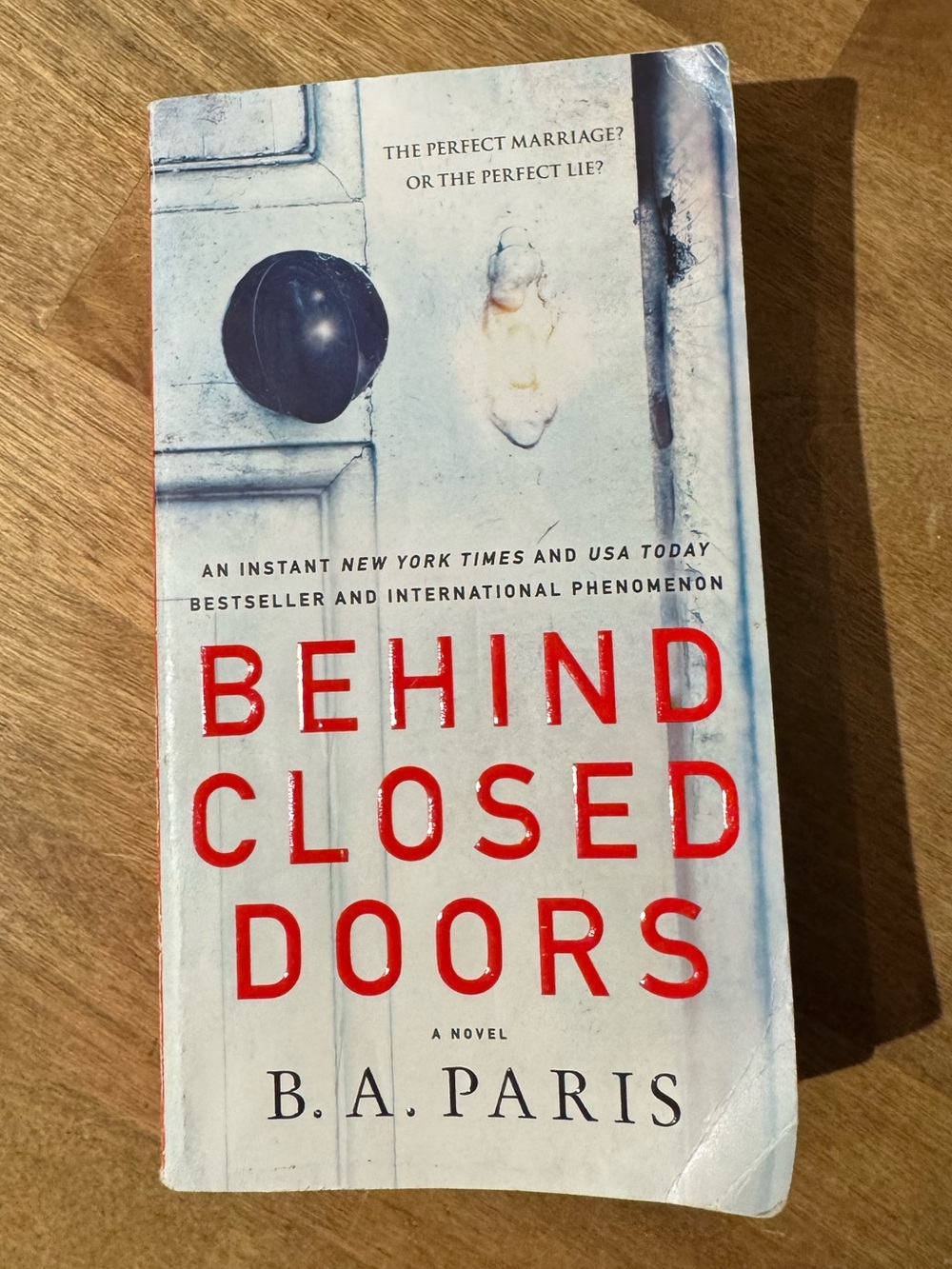 Behind Closed Doors by B. A. Paris